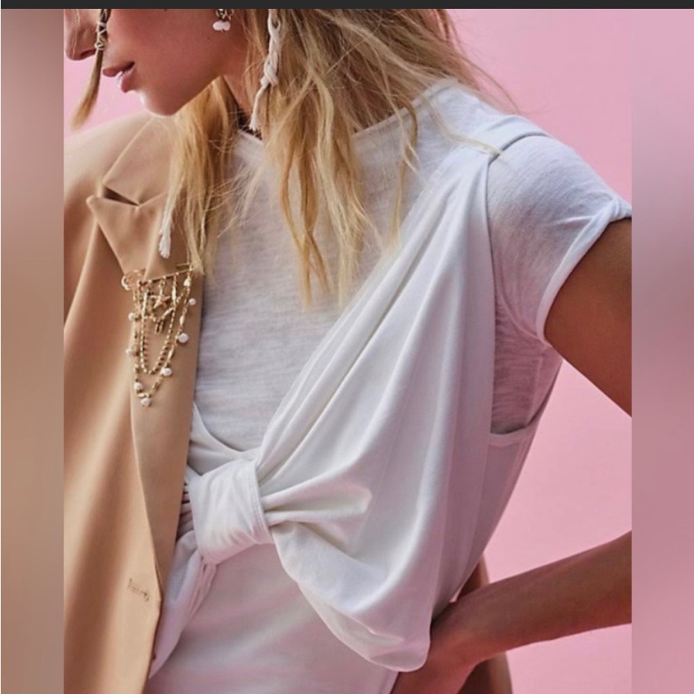 Free People Tie Front Top - Picture 2 of 5